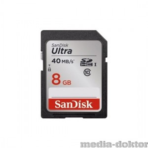 SanDisk Ultra 8GB SDHC CL10